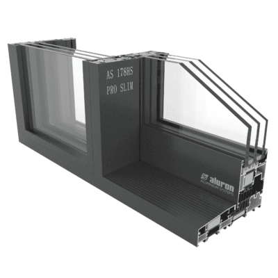 Hliníkový HS portál Aluron AS 178HS PRO SLIM s úzkým rámem