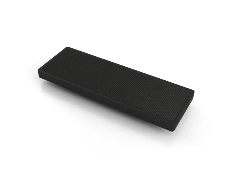 Domovská stránka Černá plastová podložka 6 mm – distanční klínek pro těžká břemena