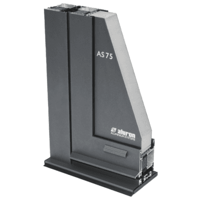 Hliníkové vchodové dveře Aluron AS 75